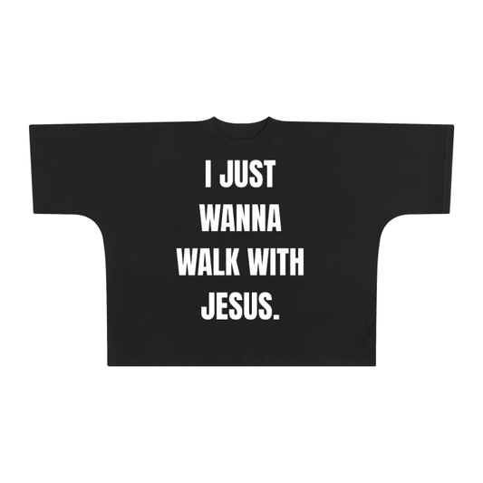 Oversized Walk With Jesus Tee
