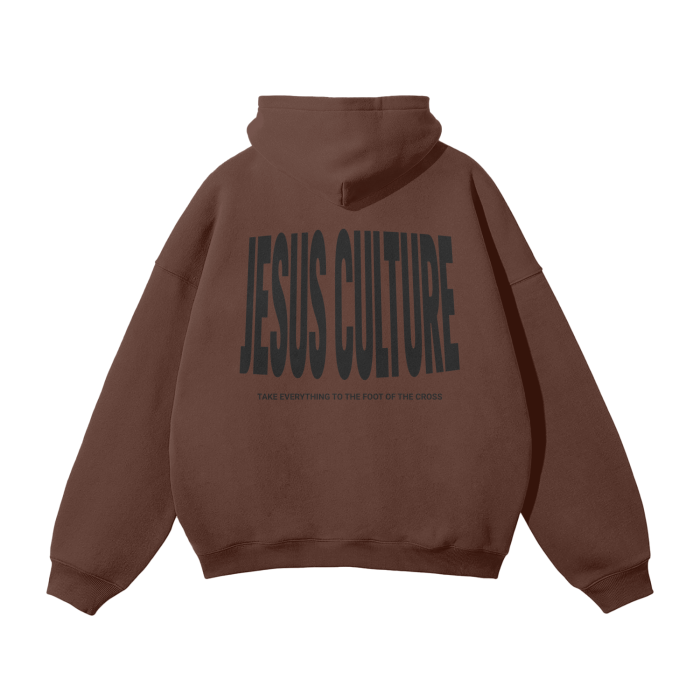 Jesus Culture Oversized Luxury Fleece Hoodie