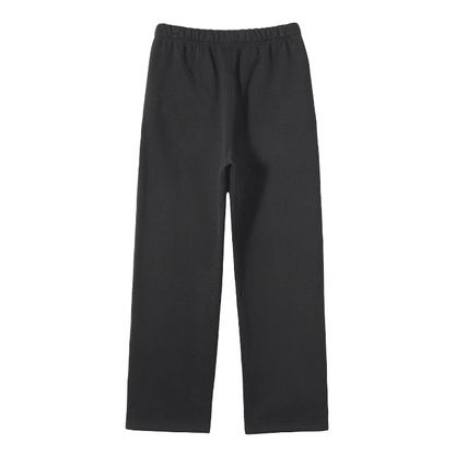 Unisex Fleece Open Sweatpants